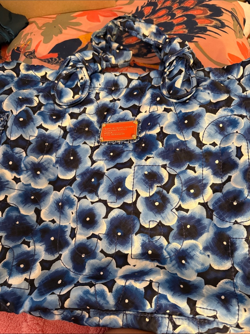Marc by Marc Jacobs floral tote bag